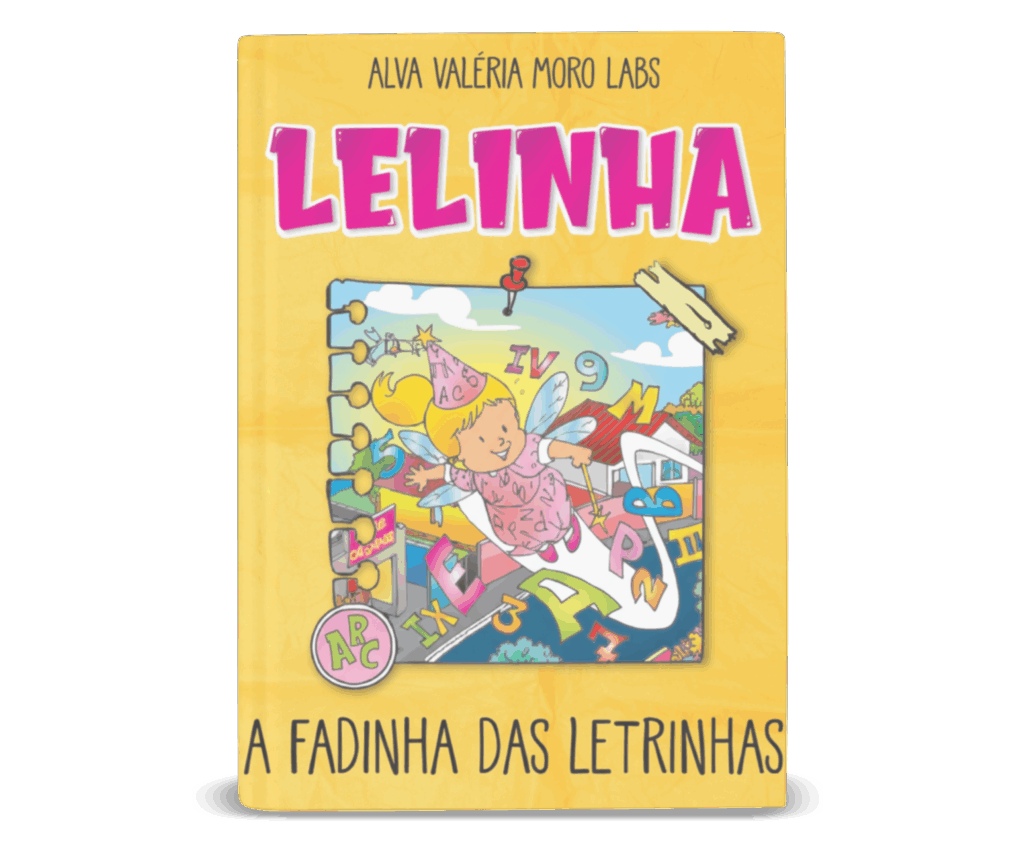 livro lelinha a fadinha das letrinhas - Alva valeria