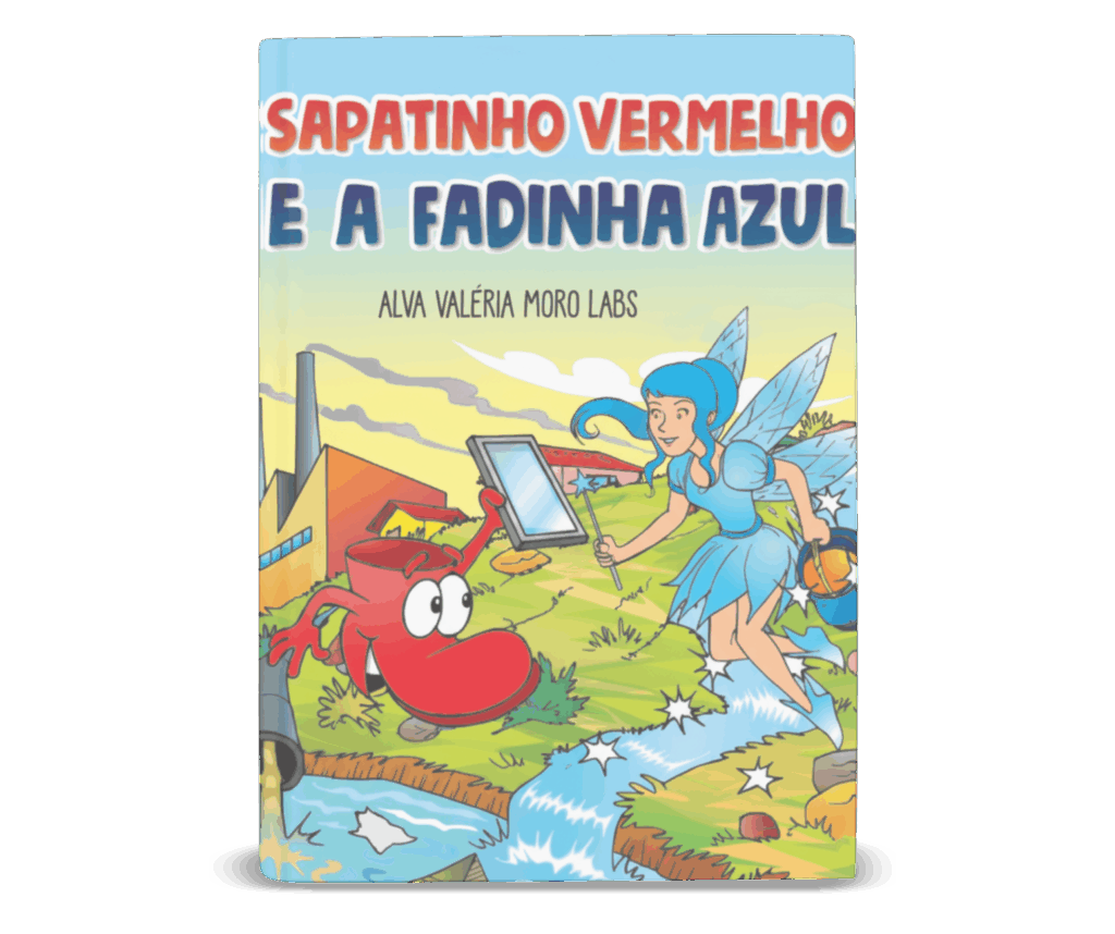 Livro digital Sapatinho vermelho e a fadinha azul - Alva Valeria